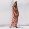 Vintage kimono lace cardigan women dress