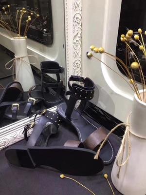 Pineapple sandals new rome high aid rivet feet shoes